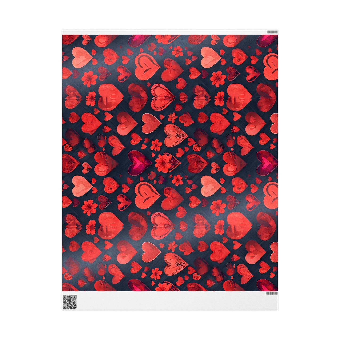 Valentines Heart Wrapping Papers