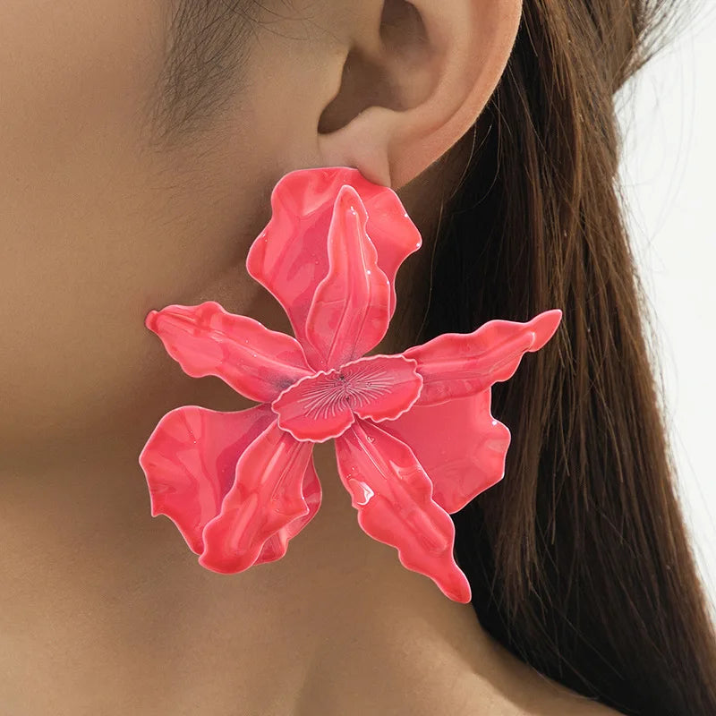 Orchid Earrings