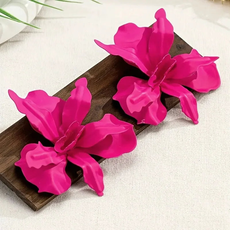 Orchid Earrings