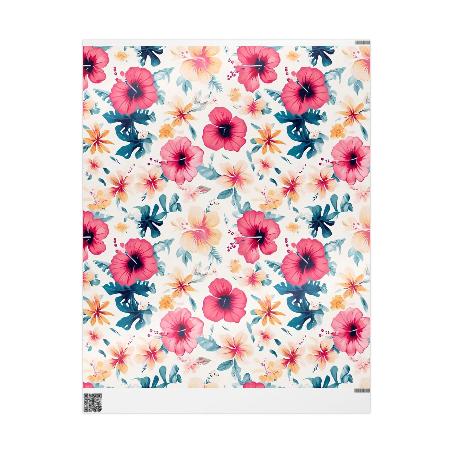 Hibiscus Tropical Wrapping Paper