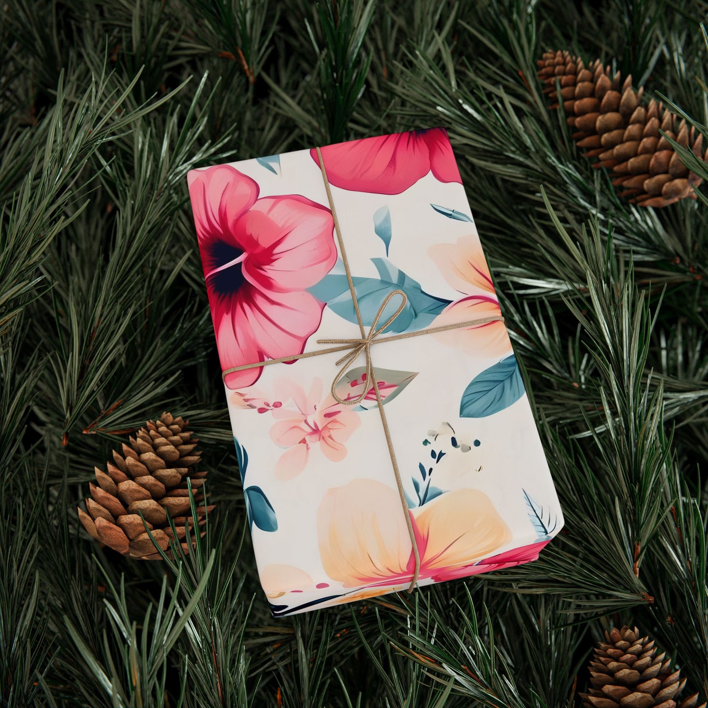 Hibiscus Tropical Wrapping Paper