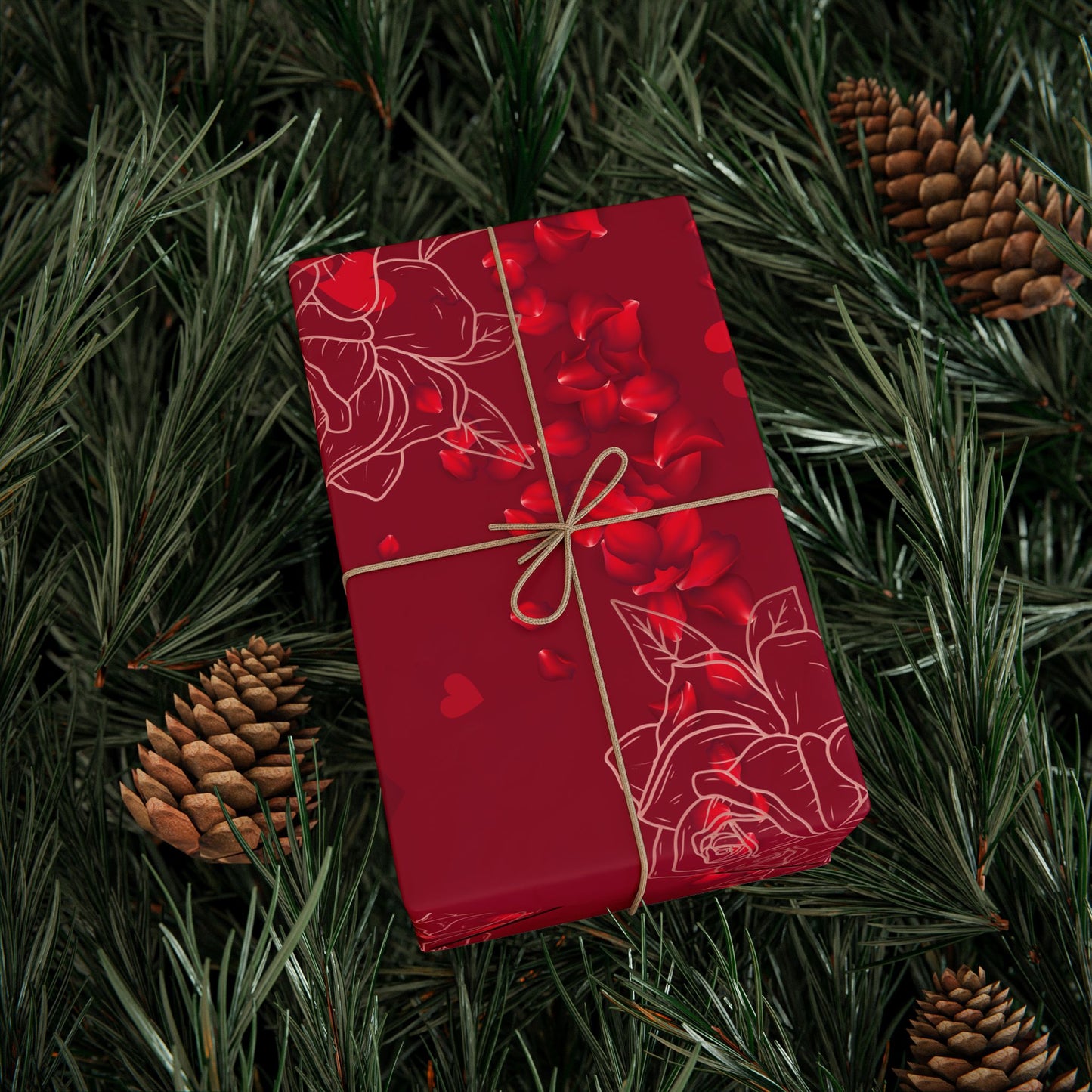 Valentines Heart Wrapping Papers