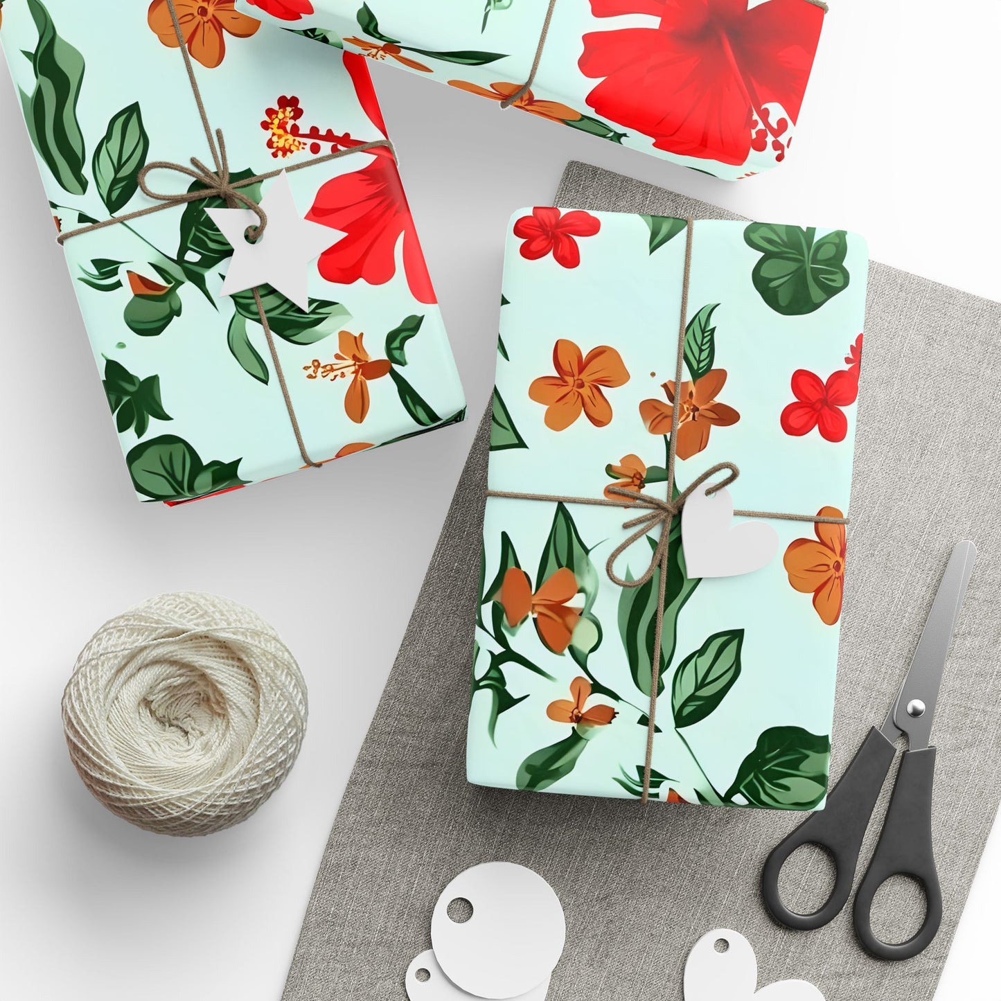 Hibiscus Tropical Wrapping Papers